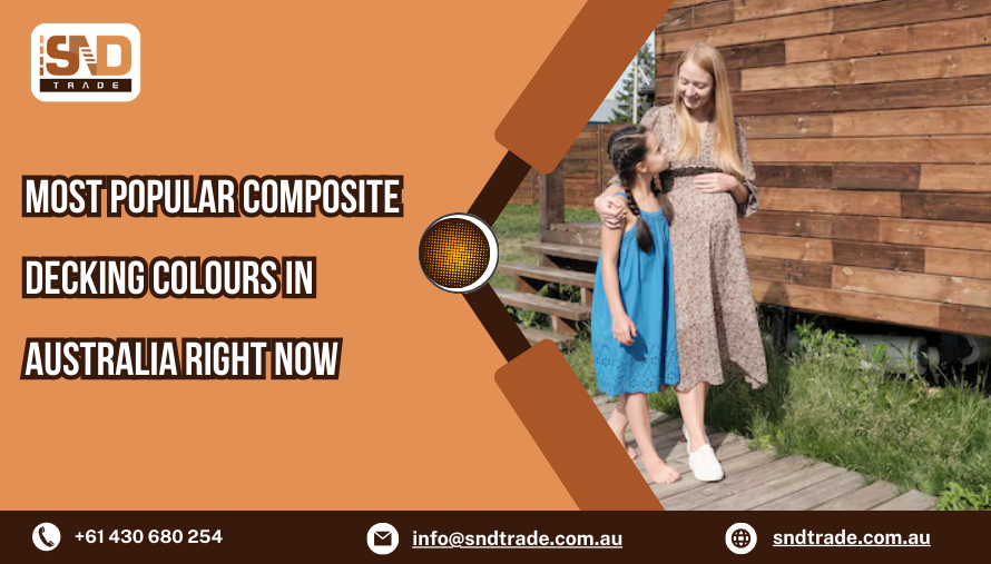 Most Popular Composite Decking Colours in Australia Right Now