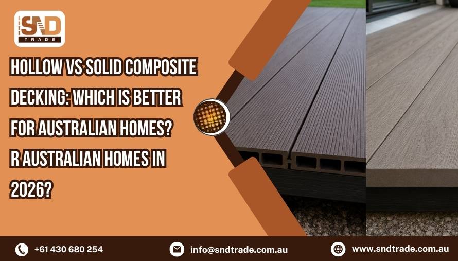 Hollow vs Solid Composite Decking Which Is Better for Australian Homes
